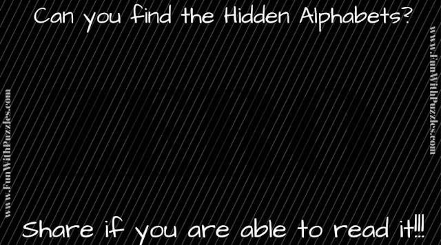 Hidden Alphabets Letters Picture Puzzle