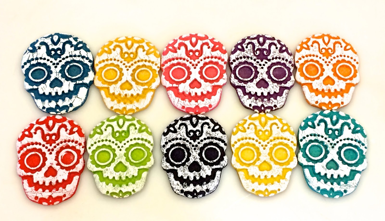 Once Upon A Pedestal: Day of the Dead Cookies