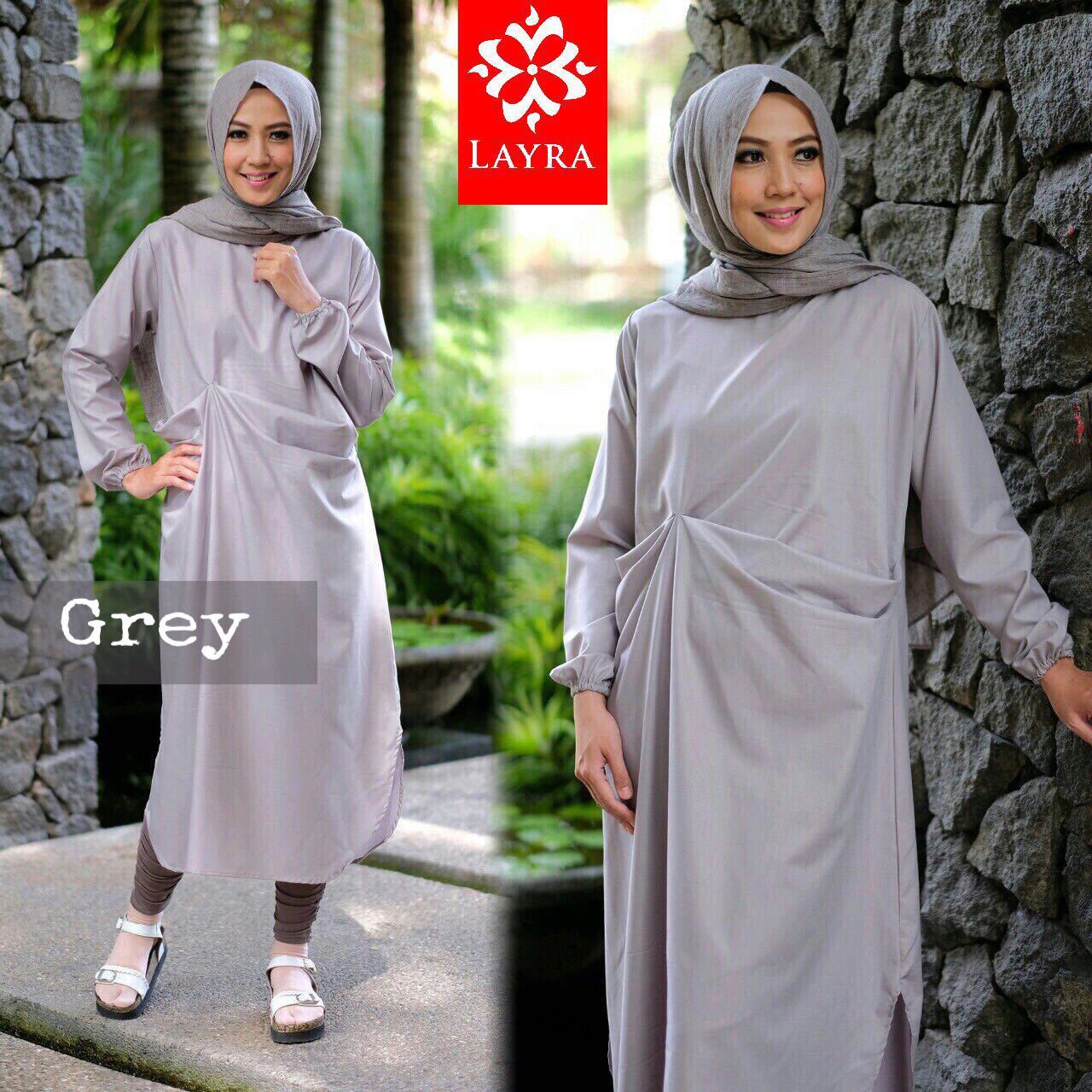 jual baju muslim modern 2017 tunik set by layra jual baju muslim modern 2017 tunik set by layra