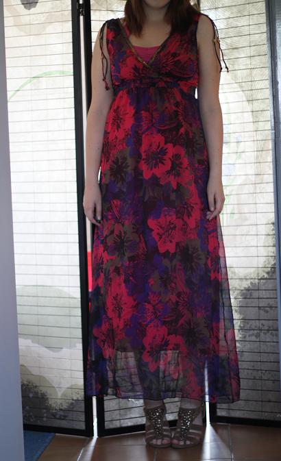Tenue du jour : En robe longue...