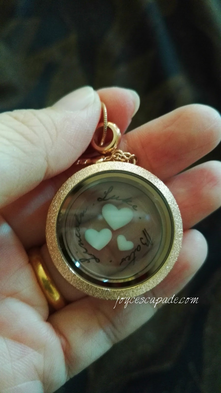 My breastmilk keepsake jewelry crafted by Keepsake by Ryo, Singapore