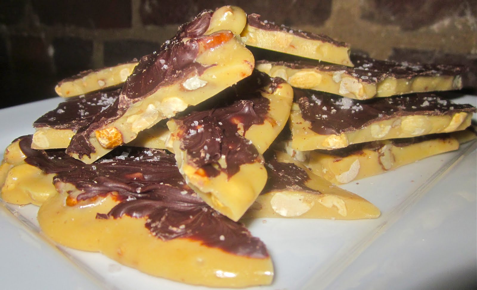 Haute + Heirloom Chocolate CoveredMixed Nut Brittle