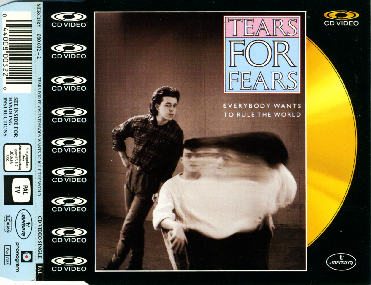 Music on CD single Everybody wants to rule the world Tears for fears