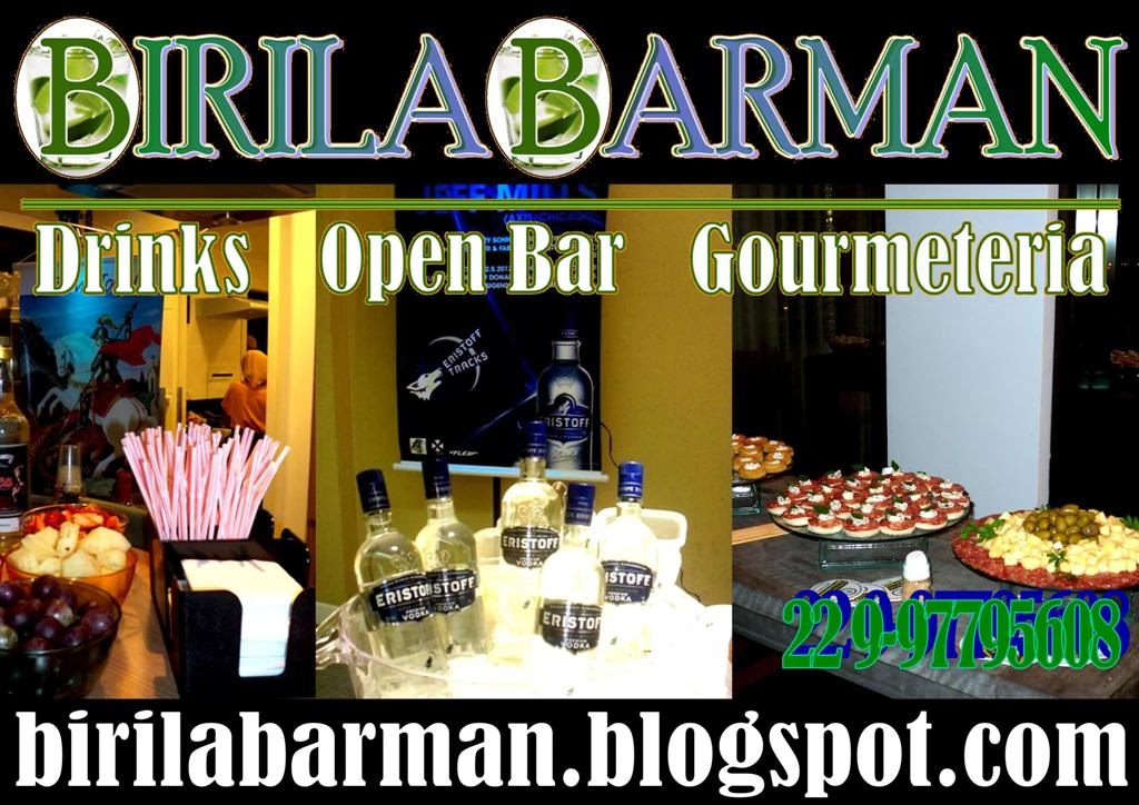 Birila Barman "Gourmet Bar" (22) 9-97795608