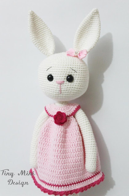 Amigurumi Cracker Girl Bunny Free Pattern-Part-3 - Tiny ...