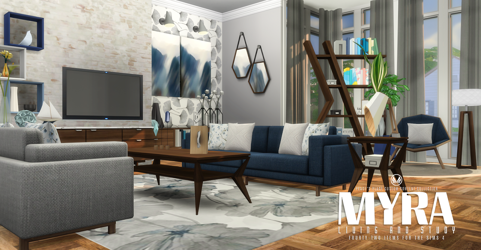 Sims 3 Custom Content Living Room Furniture