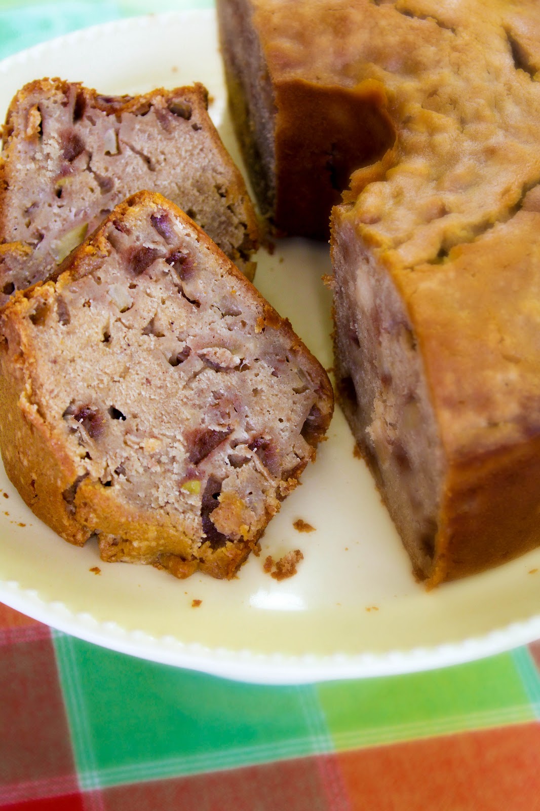 Apple Walnut Cream Cheese Pound Cake