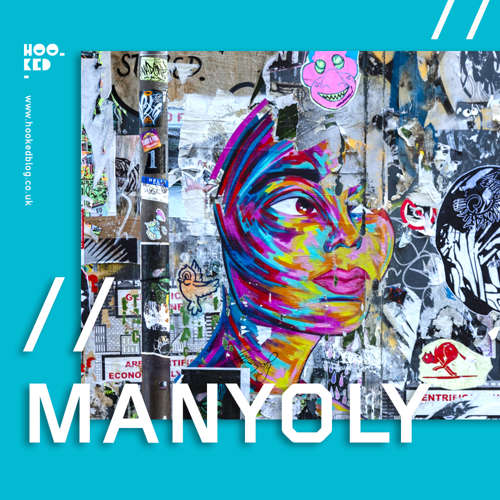 French Street Artist Manyoly revisits London