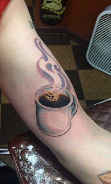 Tatuagens para quem ama tomar café Tatuagens para quem ama tomar café