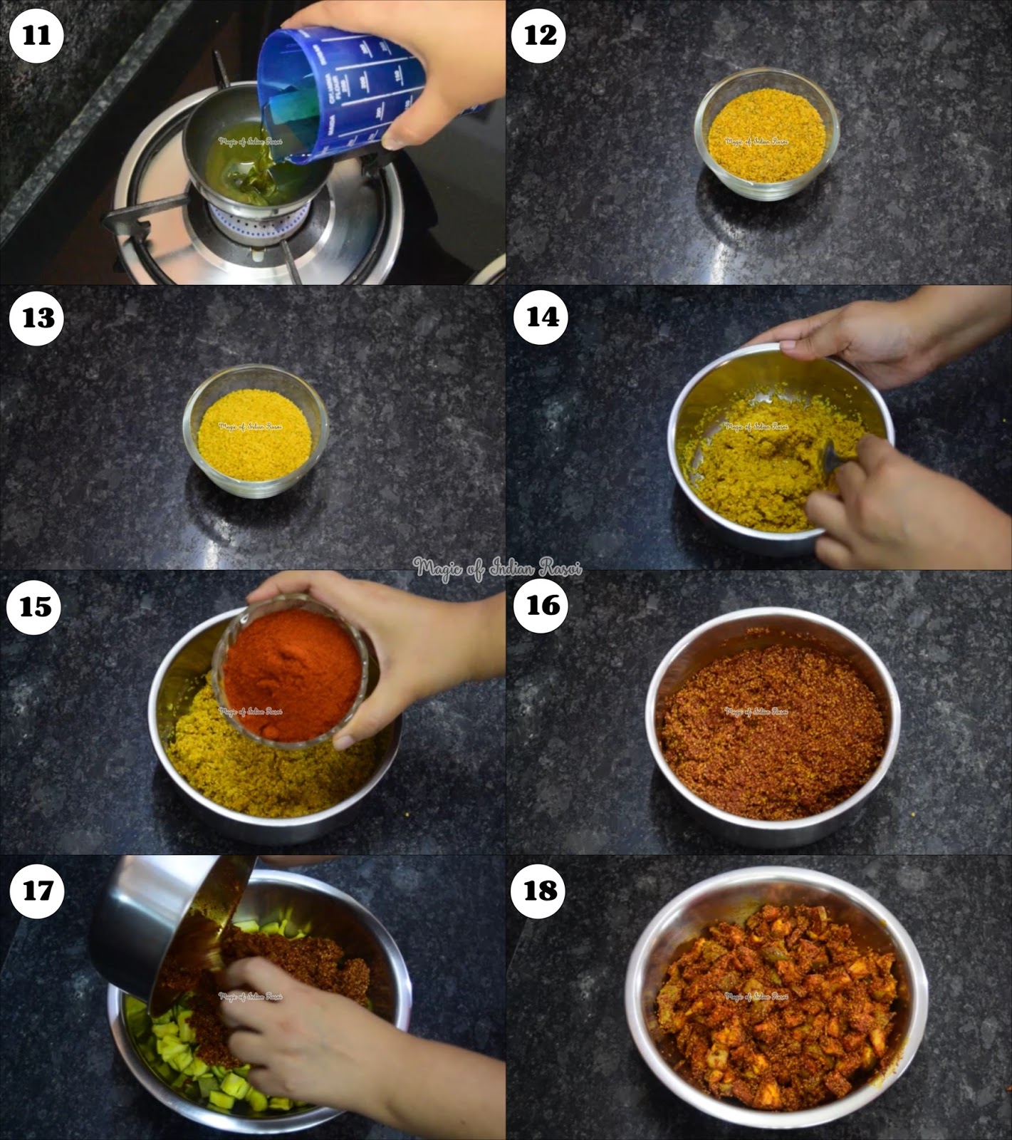 Gujarati Mango Pickle Sambhariyu Athanu Recipe गुजराती आम का अचार