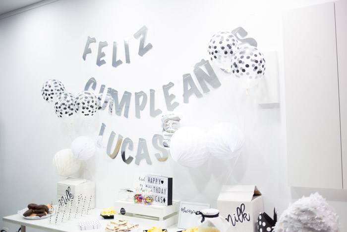 Fiesta cumpleaños Milk