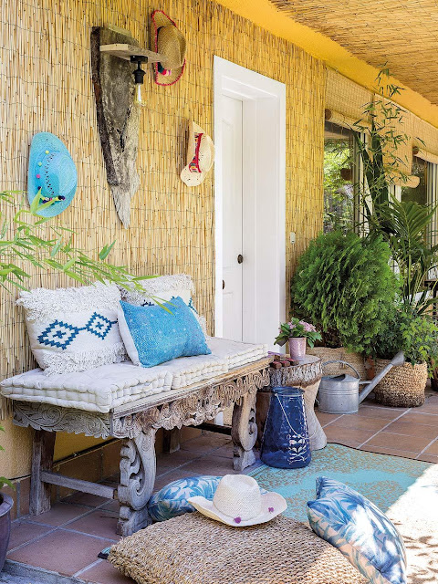 The boho-chic house of Mayte Gálvez