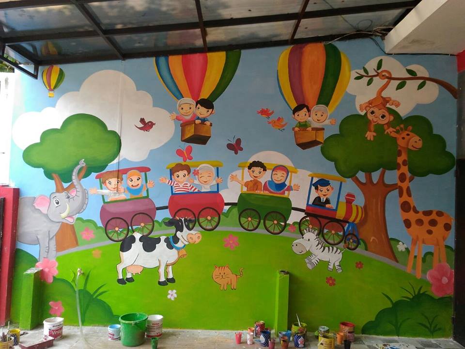 Lukisan Mural  Dinding  3d yang Memberikan Nilai Artistik 