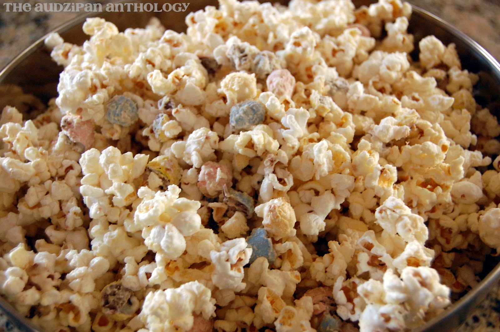 the audzipan anthology Cadbury Egg Popcorn
