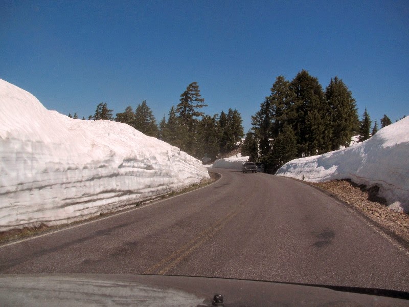 Life on the Open Road Crater Lake