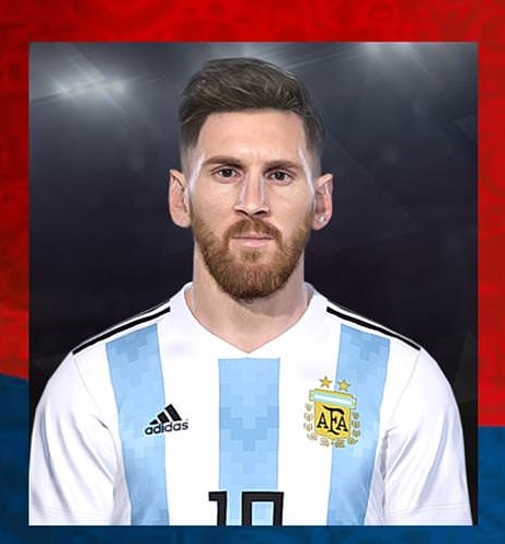 Lionel Messi Face - Pro Evolution Soccer 2011 at ModdingWay