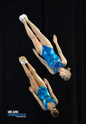 Ucrania se llevó el oro en gimnasia de trampolín de los Juegos Mundiales Svitlana Malkova y Natalia Moskvina dieron a Ucrania uno de sus tres oros en la jornada 6 de los Juegos Mundiales 2017