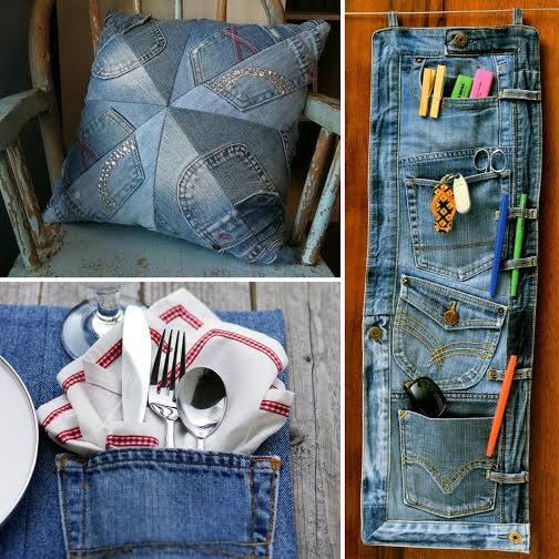 3 ideas para reciclar jeans viejos