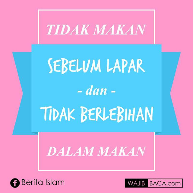 Ingin Hidup Sehat? Yuk, Ikuti Tips Pola Hidup Sehat A la Nabi Muhammad SAW
