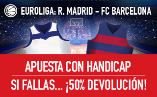 sportium promocion clasico Euroliga Real Madrid vs Barcelona 22 marzo sportium promocion clasico Euroliga Real Madrid vs Barcelona 22 marzo