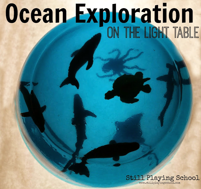 Jello gelatin sensory ocean exploration for kids!