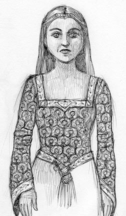 Busy Drawing Illustration Blog: Medieval in ballpoint