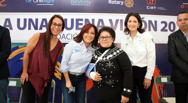 Dinorah López de Gali realiza Jornada de Salud Visual