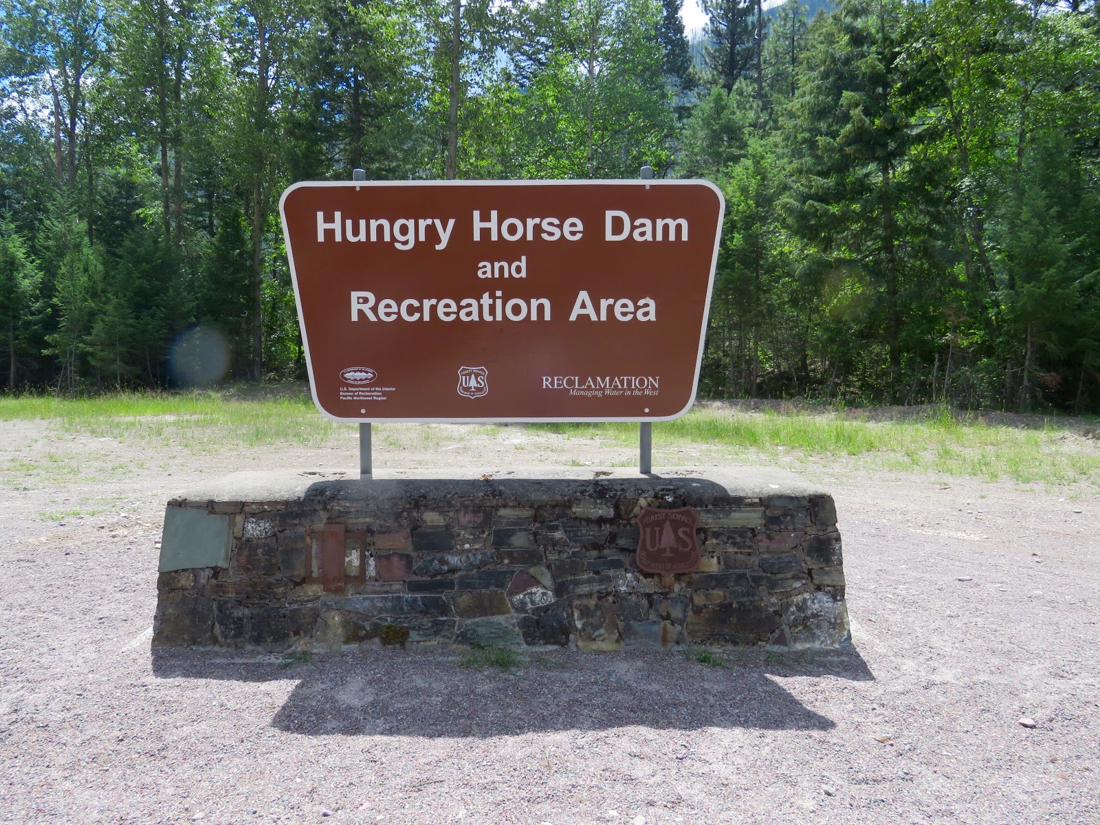 Winds of Destiny RVLife Hungry Horse Dam and Reservoir, 7/23/2016