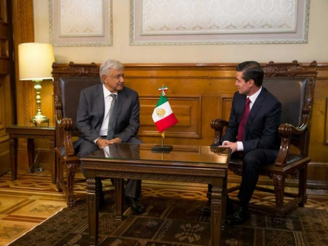 Respalda AMLO a Peña Nieto en renegociación del TLCAN