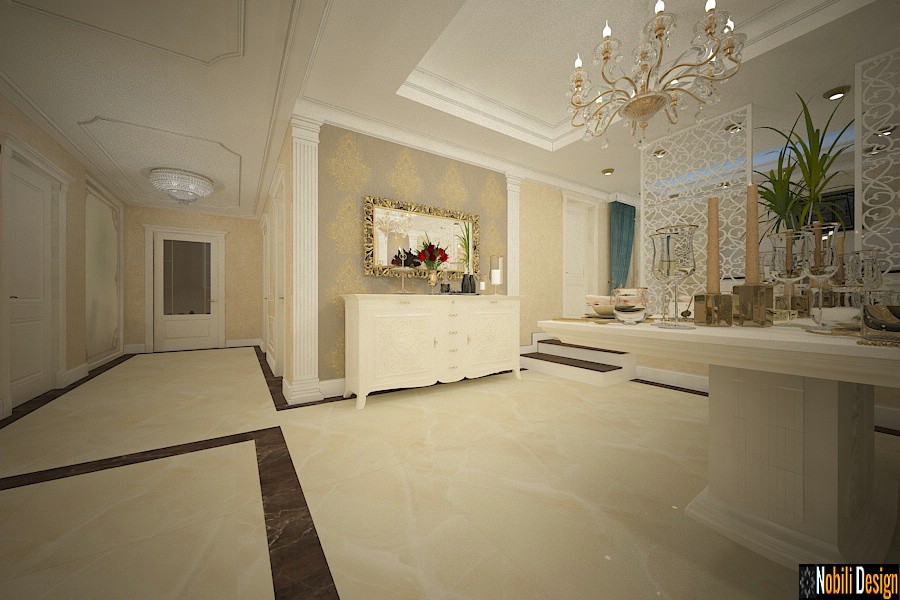 Design interior case stil clasic - Amenajare interioara casa clasica in Constanta