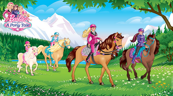 Barbie And her Sisters in a Pony Tale (2013) Animation Movie