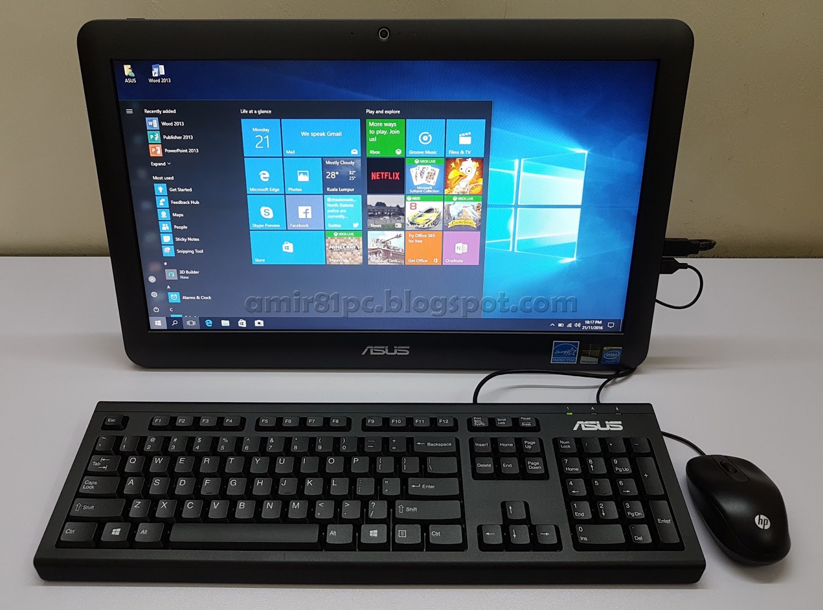 Three A Tech Computer Sales and Services Used AllInOne Desktop PC Asus ET2040I with Builtin