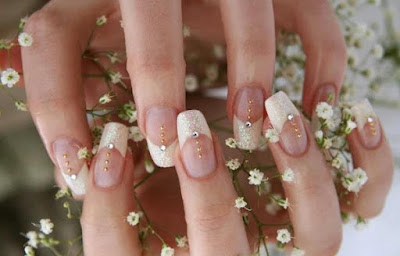 Uñas de gel para novias Uñas de gel para novias