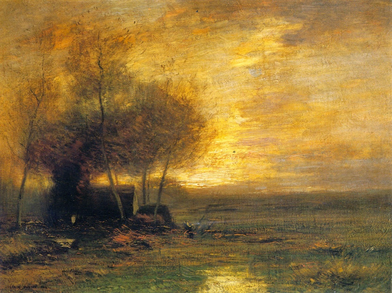 John Joseph Enneking Tonalist Impressionist Painter