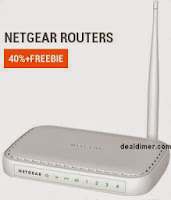 Netgear Wireless-N 150 Router WNR612 + Philips Headset SHS390