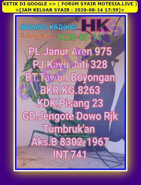syair hongkong syair hongkong