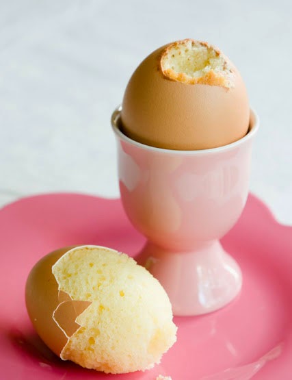 la reines blog: Kuchen in Eierschale backen: Rezept für Ostern