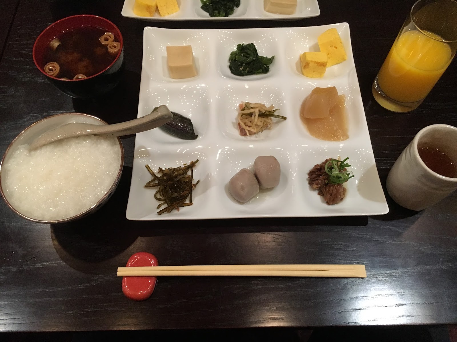 Breakfast at Noku Hotel, Kyoto, Japan Travel is my favorite Sport
