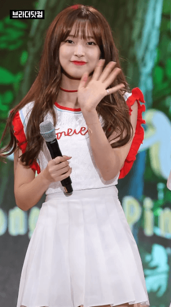 직캠 찍고 있는 팬을 알아본 오마이걸 아린.gif | 인스티즈