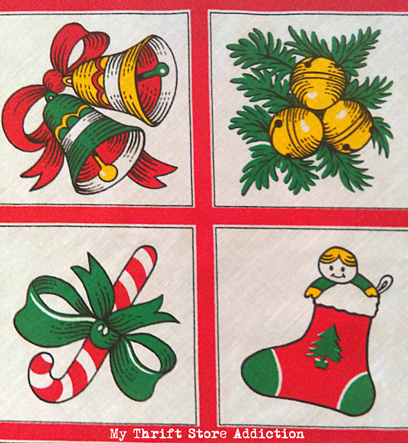 Check out the fabulous thrift store find of the week-an assortment of vintage and handmade Christmas linens and aprons available at thriftstoreaddiction.etsy.com Christmas linens and aprons