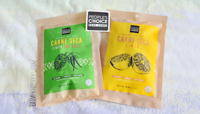 People's Choice Beef Jerky Review The traditional Carne Seca line from People's Choice Beef Jerky includes bold, lemon-infused flavors such as limon and spicy limon con chile.