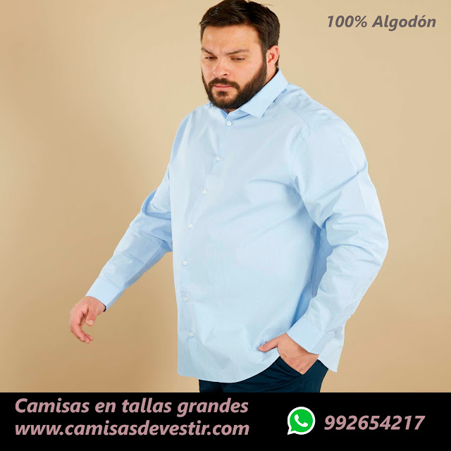 Camisas en tallas grandes en Moquegua