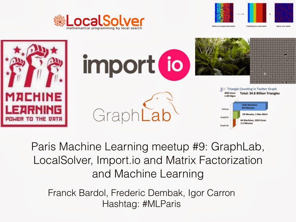 Nuit Blanche Ce Soir / Tonight Paris Machine Learning Meetup 9