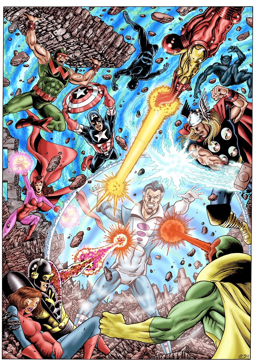 ALEX GARCIA AVENGERS VS GRAVITON