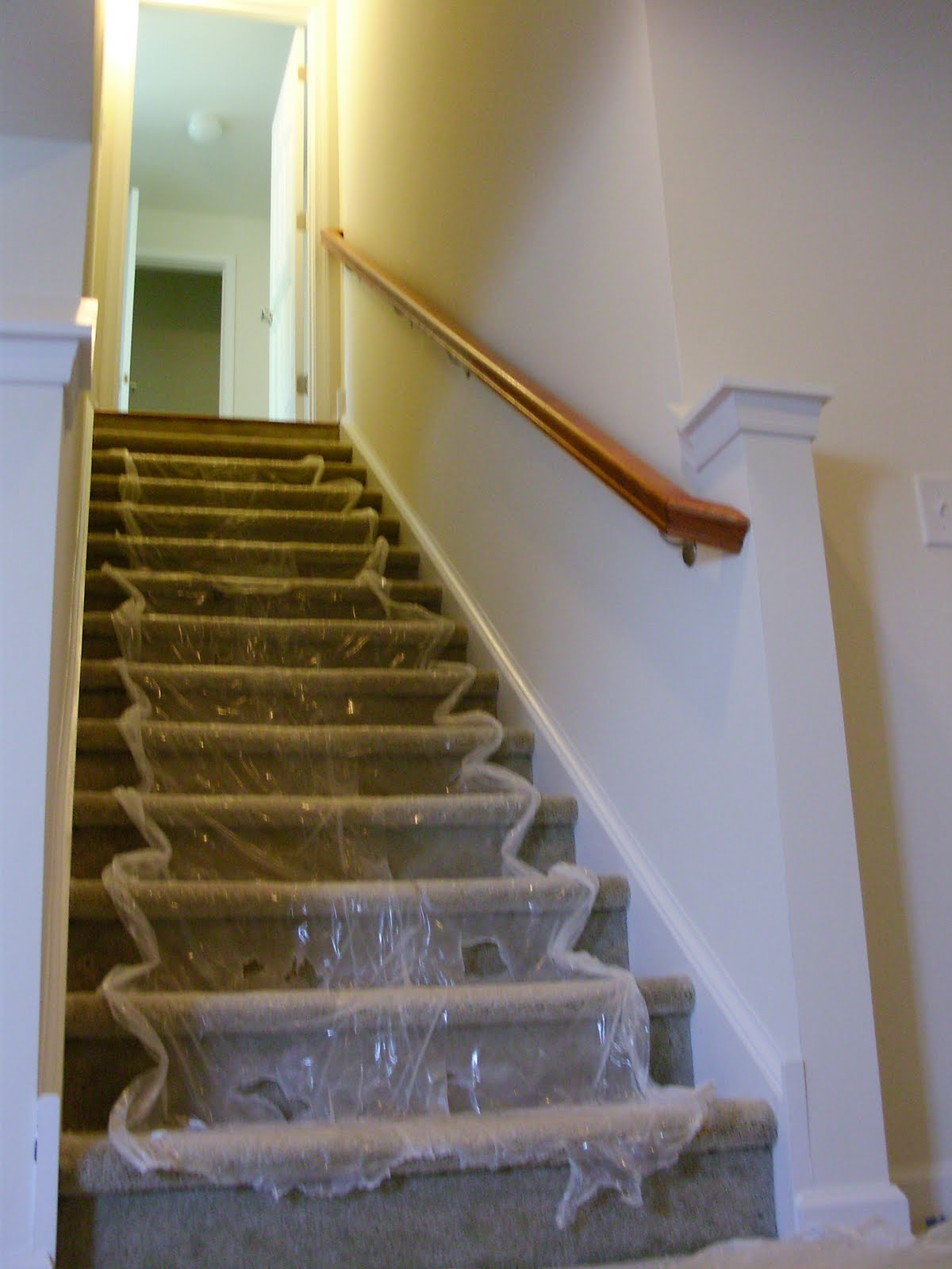 Our 1st New Home: Building a Ryan Homes Milan: Exterior Trim / Door