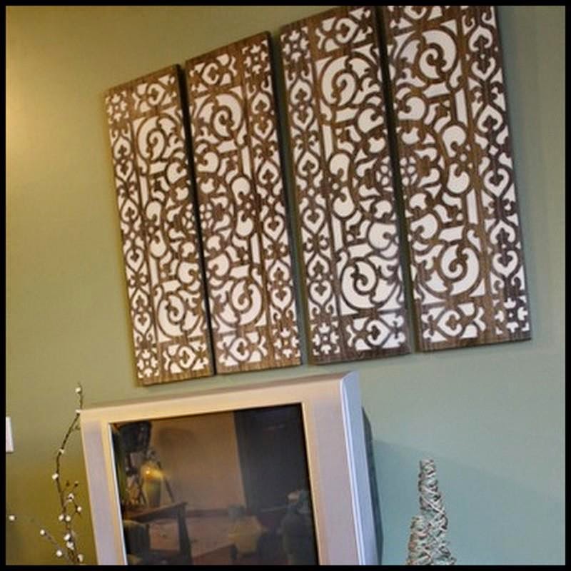 Dollar Store Crafter Wall Art From Dollar Store Door Mat