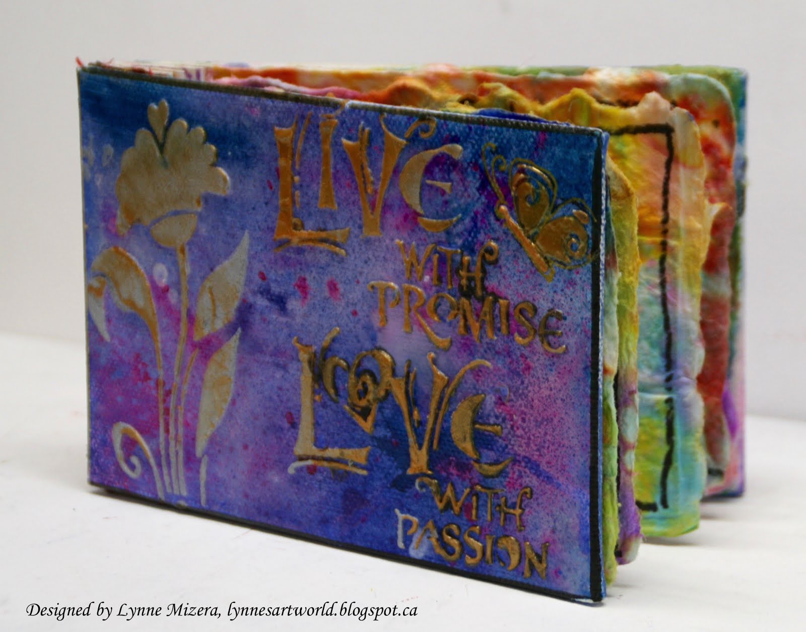 Lynne's Art World The Easiest Book I Have Ever Made!