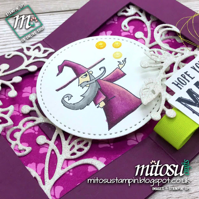 Stampin' Up! Magical Day Fancy Fold Card Idea order from Mitosu Crafts UK Online Shop