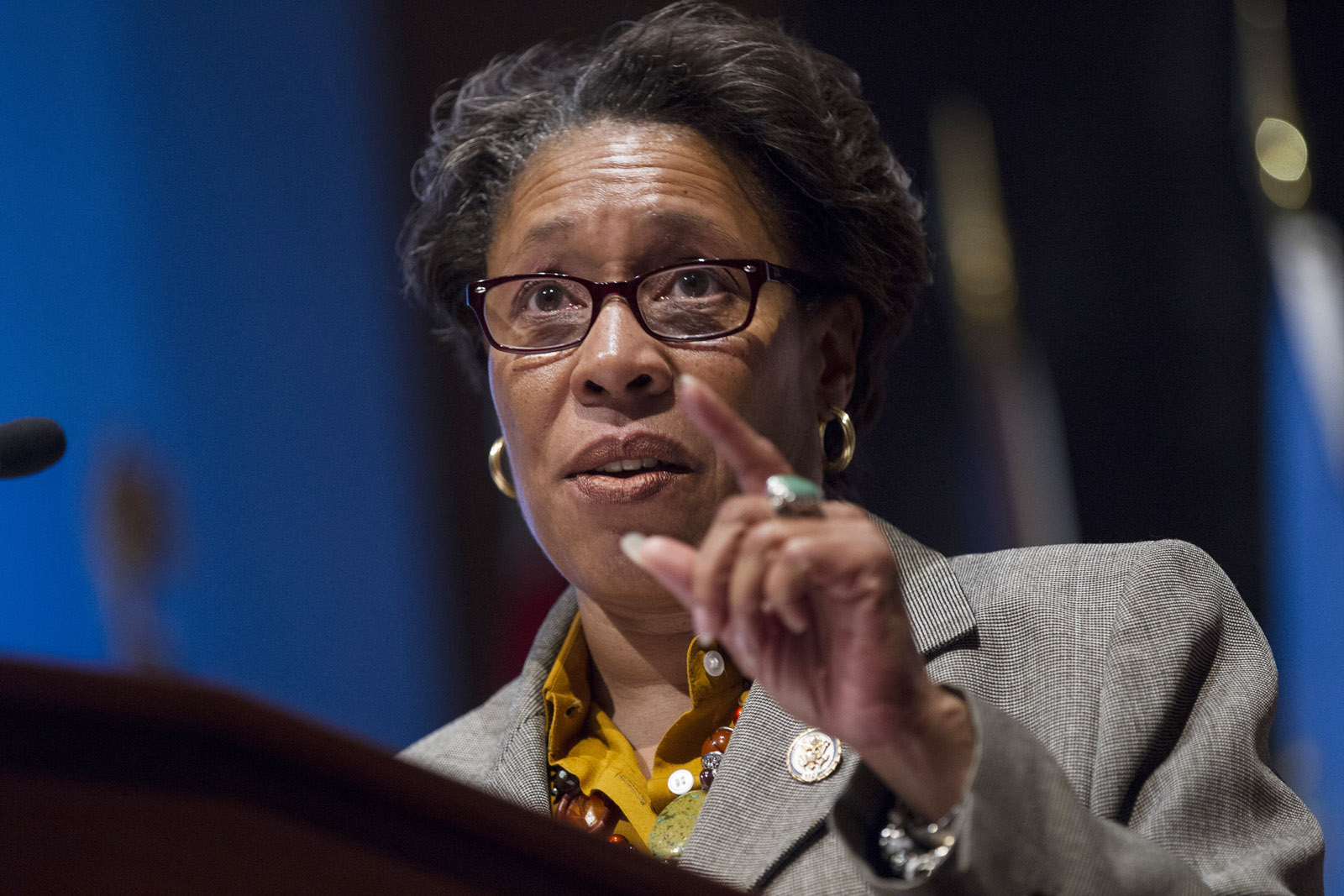 Congresswoman Marcia Fudge of Ohio, who also chairs the Congressional
