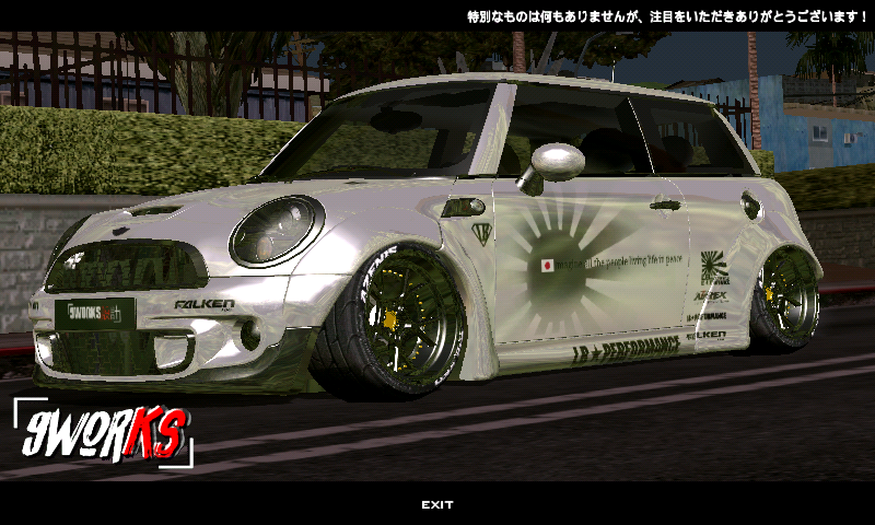 Mini Cooper S Liberty Walk Custom Wandesign 9works Garage Mini Cooper S Liberty Walk Custom Wandesign 9works Garage